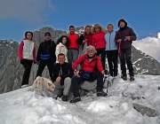 MONTE VISOLO (2369 m.) in primaverile il 25 marzo 2012